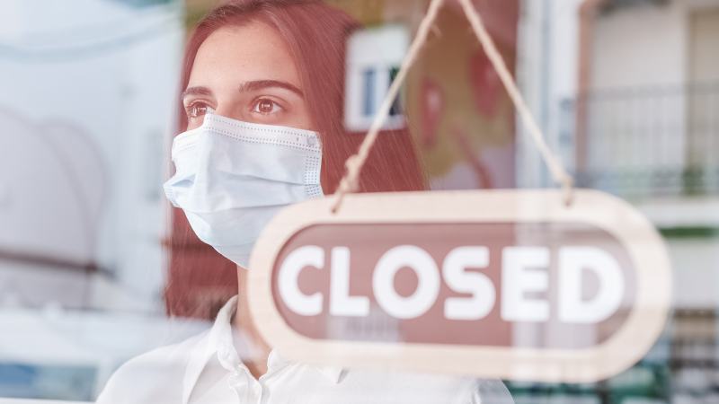 Shop owner closed down due to Coronavirus