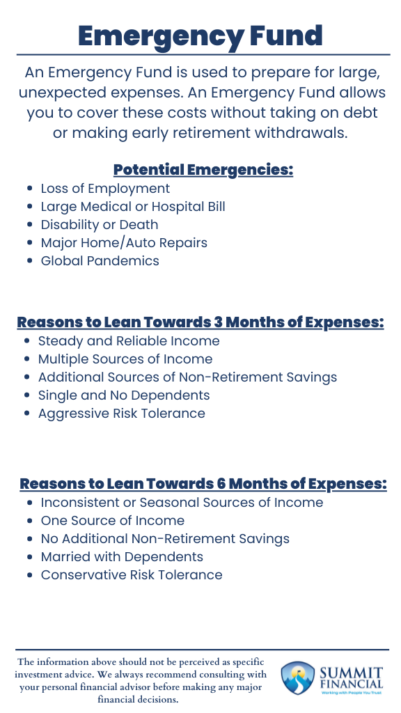 why you need an Emergency Fund